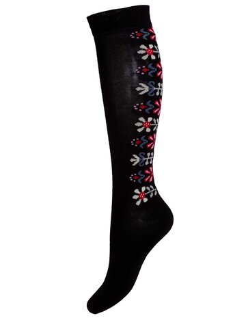 Cai Cai Bengt & Lotta Merino knee socks Monica Knä (various sizes) black Cai Cai Bengt & Lotta Merino knee socks Monica Knä (various sizes) black