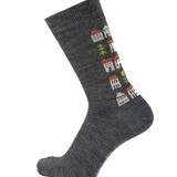 Cai Cai Bengt & Lotta Merino socks House (various sizes) anthracite