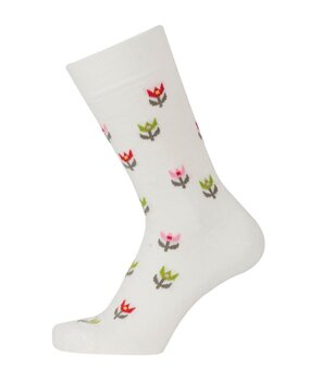 Cai Cai Bengt & Lotta Merino socks Tulip (various sizes) off-white