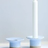Studio Arhoj Studio Arhoj Hono kandelaar Dusty Blue Studio Arhoj Studio Arhoj Hono kandelaar Dusty Blue