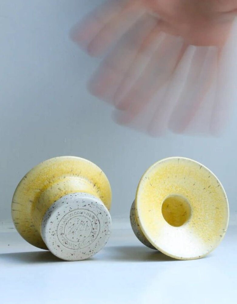 Studio Arhoj Studio Arhoj Hono kandelaar Yellow Zest