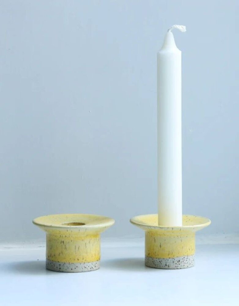 Studio Arhoj Studio Arhoj Hono kandelaar Yellow Zest