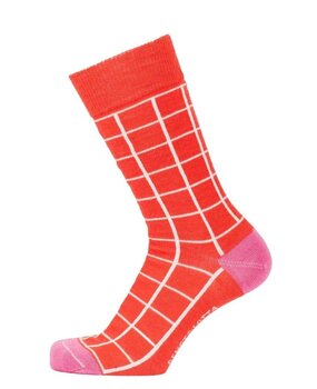 Cai Cai Bengt & Lotta Merino sokken Ruth (diverse maten) koraal Cai Cai Bengt & Lotta Merino sokken Ruth (diverse maten) koraal