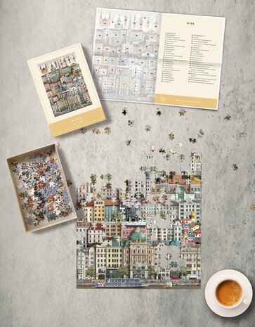Martin Schwartz Martin Schwartz Wenen puzzel 1000 stukjes – 50x70cm Martin Schwartz Martin Schwartz Wenen puzzel 1000 stukjes – 50x70cm