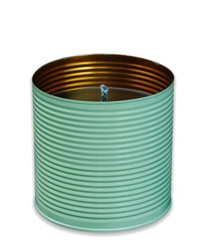 Living by Heart - Buitenkaarsen Living by Heart Buitenkaars in blik 90 branduren Reseda groen Living by Heart - Buitenkaarsen Living by Heart Buitenkaars in blik 90 branduren Reseda groen