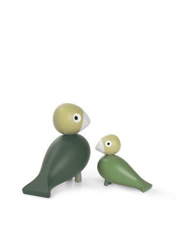 Kay Bojesen Denmark Kay Bojesen Liv & Lykke set of 2 green Kay Bojesen Denmark Kay Bojesen Liv & Lykke set of 2 green