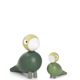 Kay Bojesen Denmark Kay Bojesen Liv & Lykke set of 2 green