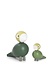 Kay Bojesen Liv & Lykke set van 2 groen Kay Bojesen Liv & Lykke set van 2 groen