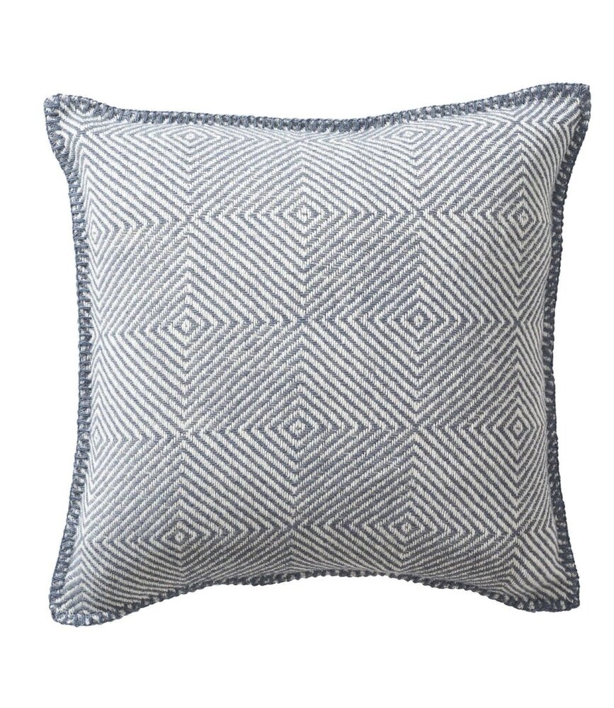 Klippan Klippan Gooseye Wool cushion cover 45x45cm Smokey Blue Klippan Klippan Gooseye Wool cushion cover 45x45cm Smokey Blue