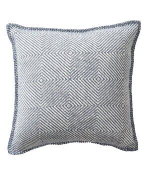 Klippan Klippan Gooseye Wollen kussenhoes 45x45cm Smokey Blue Klippan Klippan Gooseye Wollen kussenhoes 45x45cm Smokey Blue