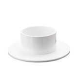 KunstIndustrien KunstIndustrien - voor Ø5cm kaars - metaal wit Kandelaar Rond KunstIndustrien KunstIndustrien - voor Ø5cm kaars - metaal wit Kandelaar Rond