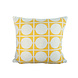 Funky Doris Funky Doris Don cushion cover knitted 100% cotton 48x48cm yellow excl. inner cushion Funky Doris Funky Doris Don cushion cover knitted 100% cotton 48x48cm yellow excl. inner cushion