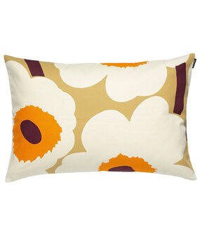 Marimekko Marimekko Unikko kussenhoes 40x60cm Caramel Marimekko Marimekko Unikko kussenhoes 40x60cm Caramel