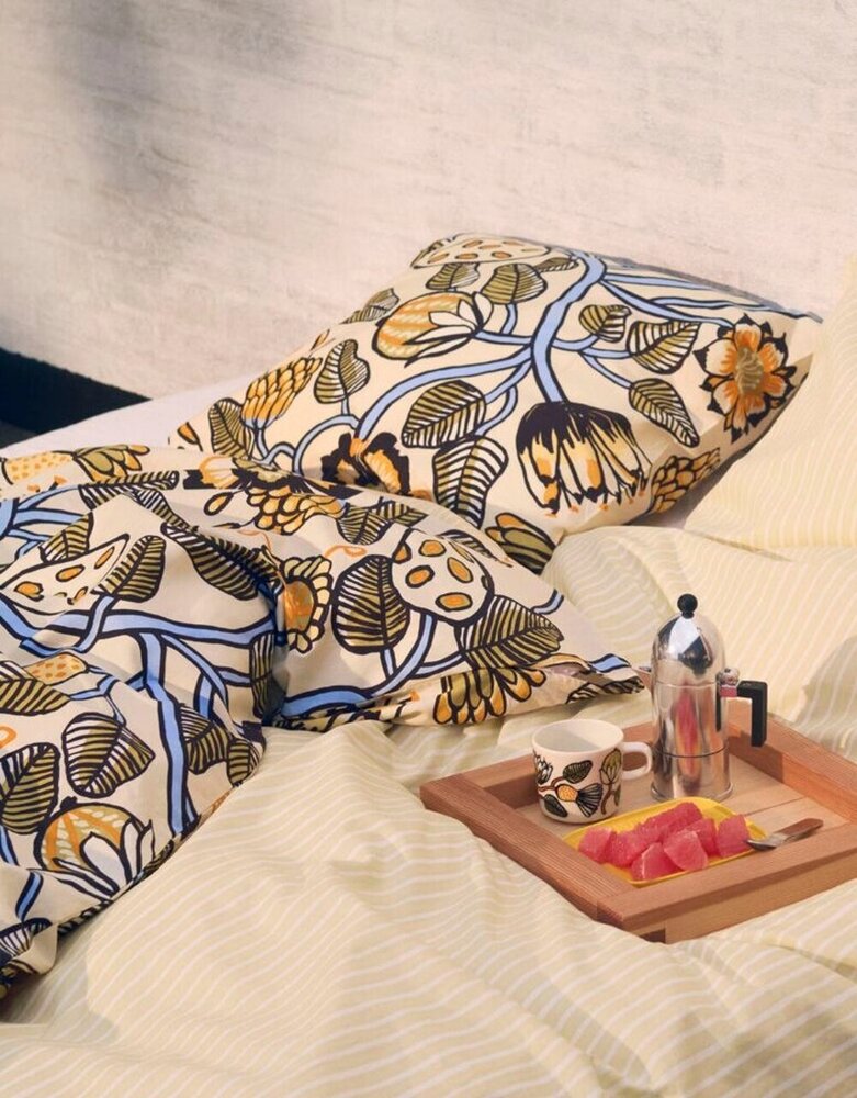 Marimekko Marimekko 140x200cm duvet cover with 1 pillowcase Tiara Marimekko Marimekko 140x200cm duvet cover with 1 pillowcase Tiara