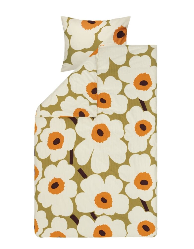 Marimekko Marimekko Unikko 135/140x200cm duvet cover with 1 pillowcase Caramel Marimekko Marimekko Unikko 135/140x200cm duvet cover with 1 pillowcase Caramel