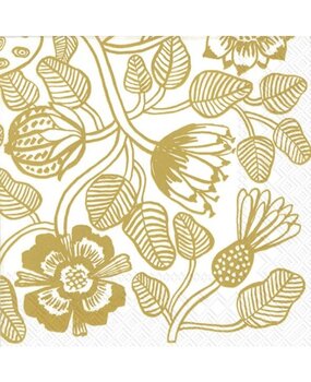 Marimekko Marimekko Tiara Gold Paper Napkins 33x33cm