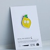Studio Arhoj Studio Arhoj Metal Pin Series #6 Lemon Studio Arhoj Studio Arhoj Metal Pin Series #6 Lemon