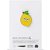 Studio Arhoj Studio Arhoj Metal Pin Series #6 Lemon Studio Arhoj Studio Arhoj Metal Pin Series #6 Lemon