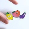 Studio Arhoj Studio Arhoj Metal Pin Series #6 Lemon Studio Arhoj Studio Arhoj Metal Pin Series #6 Lemon