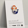 Studio Arhoj Studio Arhoj Metal Pin Series #5 Mermaid Studio Arhoj Studio Arhoj Metal Pin Series #5 Mermaid