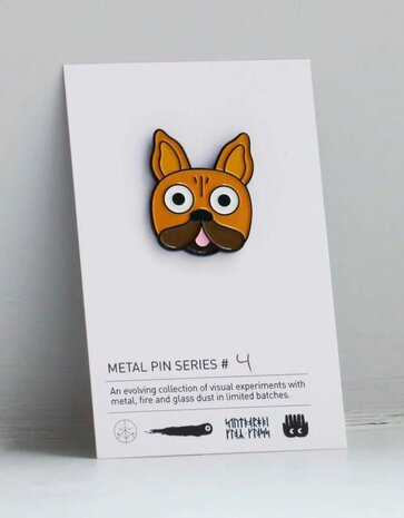 Studio Arhoj Studio Arhoj Metal Pin Series #4 Hanx Studio Arhoj Studio Arhoj Metal Pin Series #4 Hanx