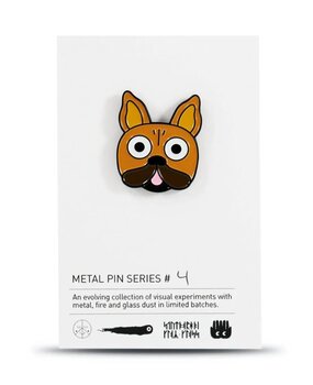 Studio Arhoj Studio Arhoj Metal Pin Series #4 Hanx Studio Arhoj Studio Arhoj Metal Pin Series #4 Hanx