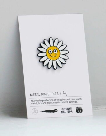 Studio Arhoj Studio Arhoj Metal Pin Series #4 Daisy
