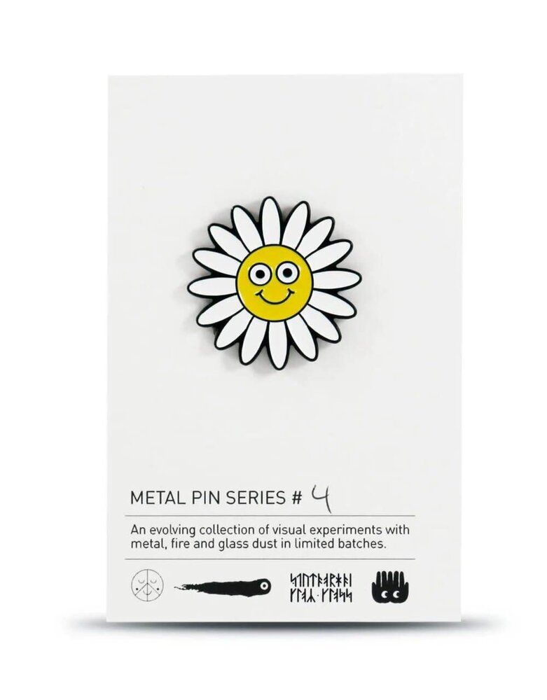 Studio Arhoj Studio Arhoj Metal Pin Series #4 Daisy