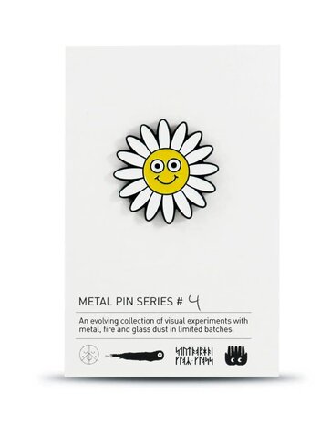 Studio Arhoj Studio Arhoj Metal Pin Series #4 Daisy