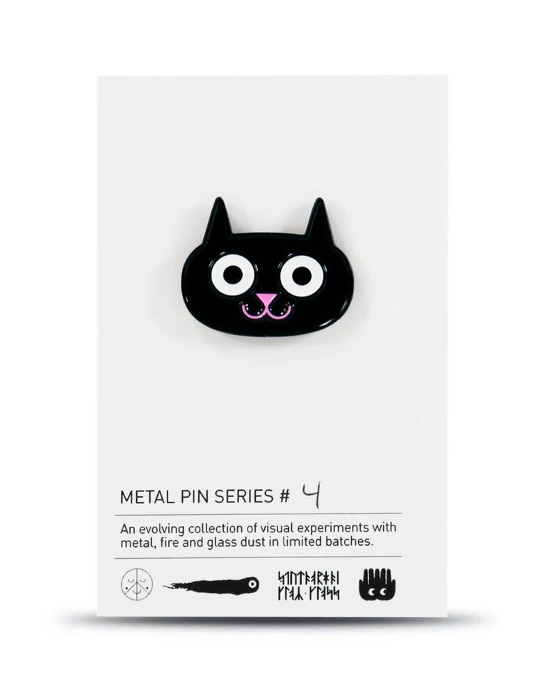 Studio Arhoj Studio Arhoj Metal Pin Series #4 Cat Studio Arhoj Studio Arhoj Metal Pin Series #4 Cat