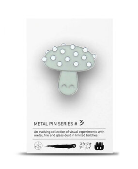 Studio Arhoj Studio Arhoj Metal Pin Series # Shroom Studio Arhoj Studio Arhoj Metal Pin Series # Shroom