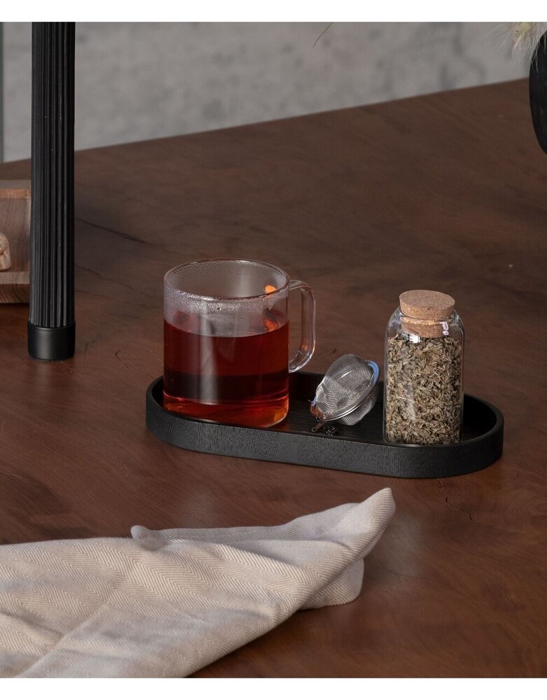 EKTA Living - by Wirth EKTA Living Black Oak tray Small11x23x2cm EKTA Living - by Wirth EKTA Living Black Oak tray Small11x23x2cm