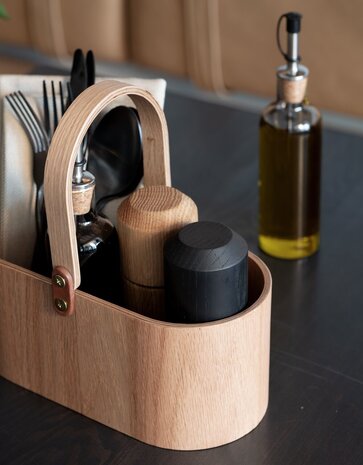 EKTA Living - by Wirth EKTA Living Oak storage with handle EKTA Living - by Wirth EKTA Living Oak storage with handle