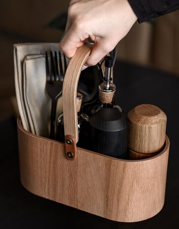 EKTA Living - by Wirth EKTA Living Oak storage with handle EKTA Living - by Wirth EKTA Living Oak storage with handle