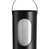 EKTA Living - by Wirth EKTA Living Lantern Black metal 22x35cm with glass Large