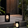 EKTA Living - by Wirth EKTA Living Lantern Black metal 22x35cm with glass Large