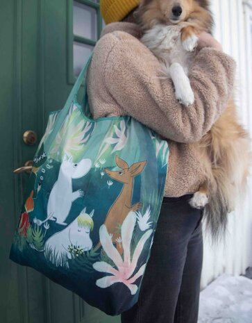 Pluto Design Pluto Design opvouwtasje Moomin Fam Pluto Design Pluto Design opvouwtasje Moomin Fam