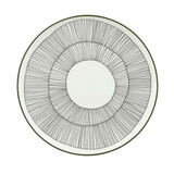 Marimekko Marimekko Kukat Puhkeavat plate 20cm with green edge Marimekko Marimekko Kukat Puhkeavat plate 20cm with green edge