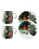 Marimekko Valssi Breakfast set 4-piece green Marimekko Valssi Breakfast set 4-piece green