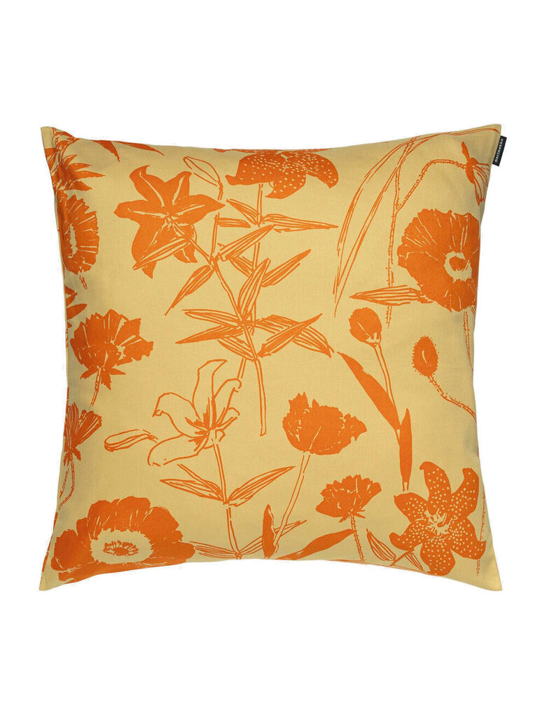 Marimekko Marimekko Perenna cushion cover caramel orange Marimekko Marimekko Perenna cushion cover caramel orange