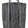Marimekko Marimekko Piccolo storage box Ø32cm H37cm black Marimekko Marimekko Piccolo storage box Ø32cm H37cm black
