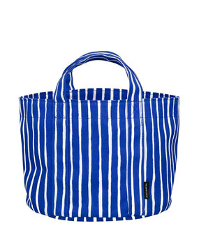 Marimekko Marimekko Piccolo storage box Ø25cm H20cm blue Marimekko Marimekko Piccolo storage box Ø25cm H20cm blue