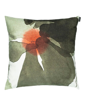 Marimekko Marimekko Valssi kussenhoes 50x50cm groen Marimekko Marimekko Valssi kussenhoes 50x50cm groen