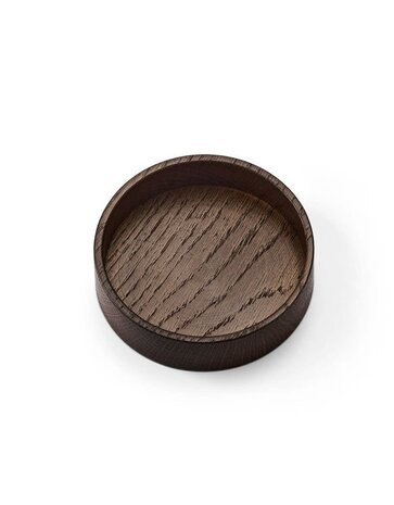 LIND DNA LIND DNA Onderzetterhouder voor Circle Ø10cm glas onderzetters - Gerookt Eiken