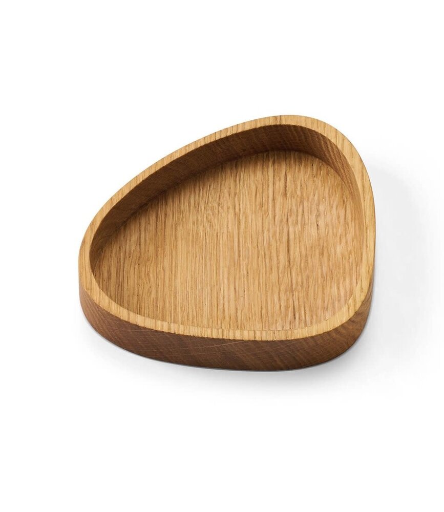 LIND DNA LIND DNA Onderzetterhouder voor Curve 11x13cm glas onderzetters in Eiken LIND DNA LIND DNA Onderzetterhouder voor Curve 11x13cm glas onderzetters in Eiken