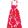 Marimekko Marimekko Unikko keukenschort roze rood Marimekko Marimekko Unikko keukenschort roze rood