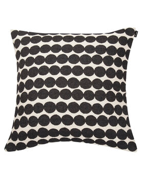 Marimekko Marimekko Räsymatto cushion cover black 50x50cm cotton / linen mix Marimekko Marimekko Räsymatto cushion cover black 50x50cm cotton / linen mix