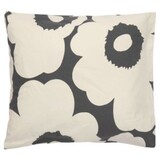 Marimekko Marimekko Unikko kussensloop 60x63-65x65cm (excl. kussen) Charcoal Marimekko Marimekko Unikko kussensloop 60x63-65x65cm (excl. kussen) Charcoal