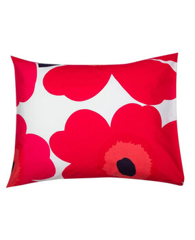 Marimekko Marimekko Unikko pillowcase 50x60cm (excl. pillow) Pink red