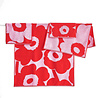 Marimekko Marimekko Unikko towel 30x50cm pink red Marimekko Marimekko Unikko towel 30x50cm pink red